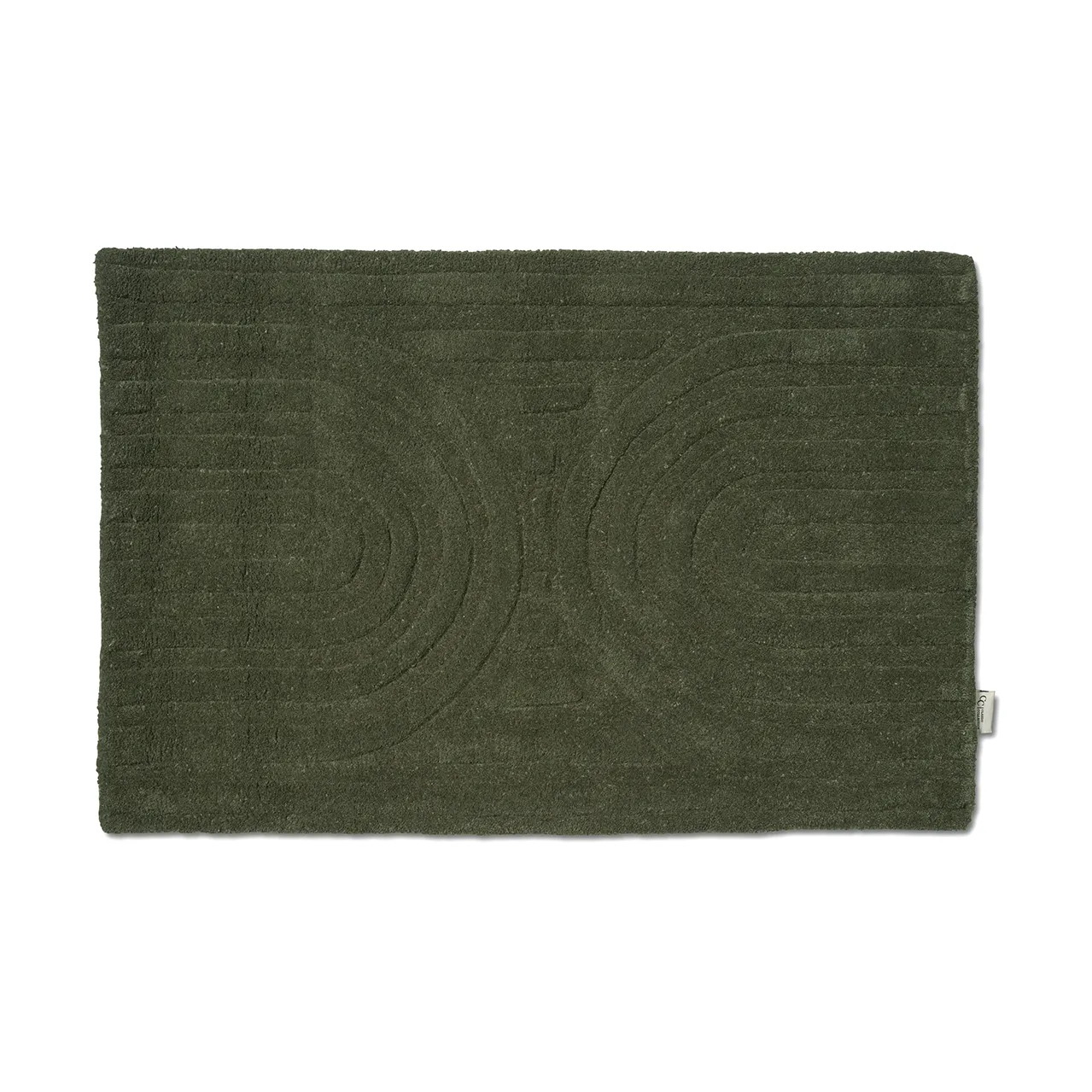 Curve dörrmatta 60x90 cm, Green Classic Collection