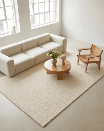Dune ullmatta - Ivory, 250x350 cm - Classic Collection