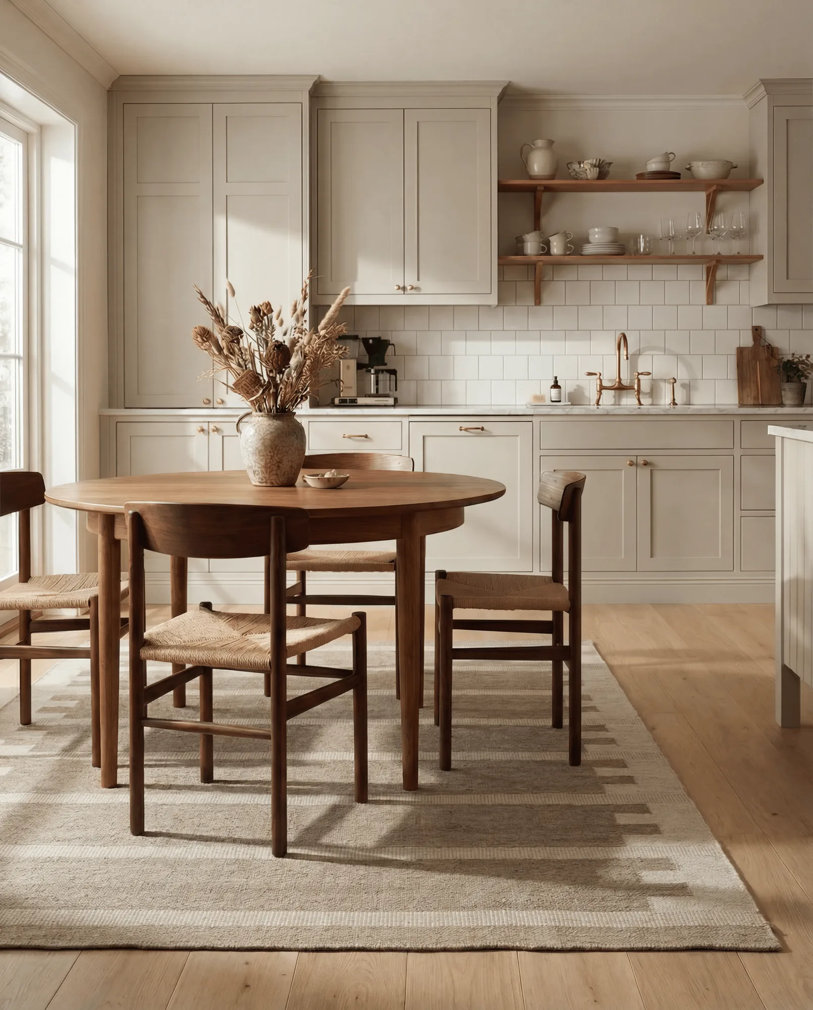 Falsterbo ullmatta, Beige, 200x300 cm Classic Collection