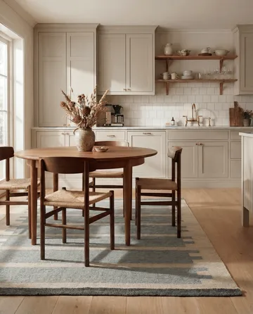Falsterbo ullmatta - Blue, 170x230 cm - Classic Collection