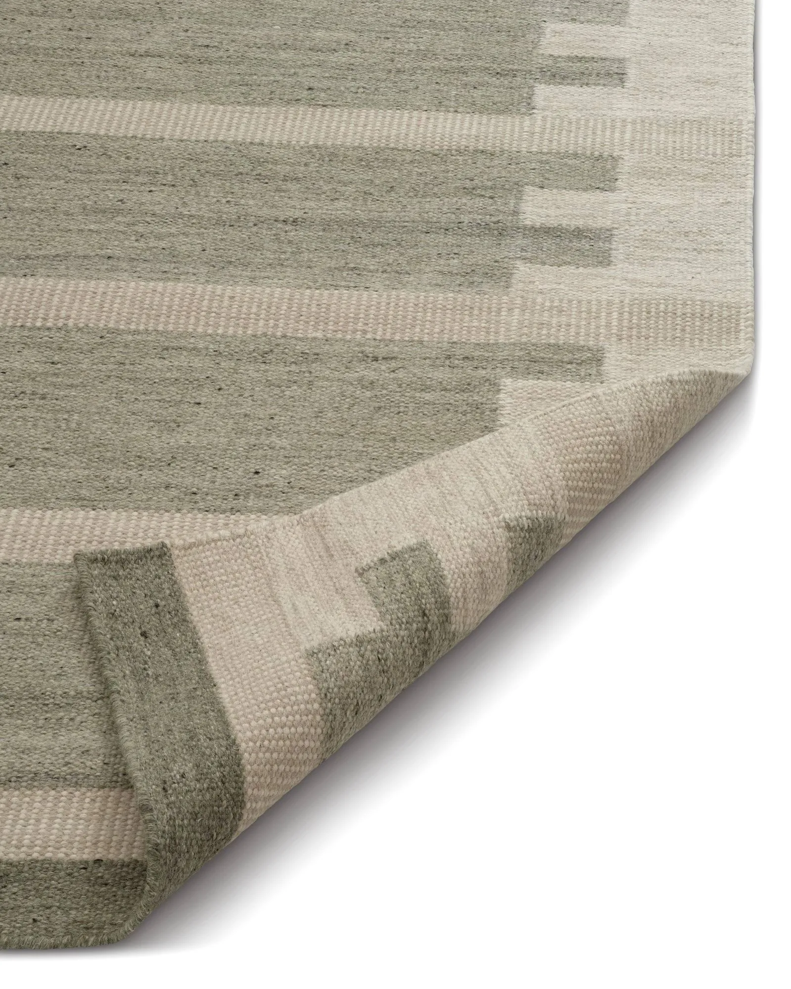 Falsterbo ullmatta, Green, 170x230 cm Classic Collection