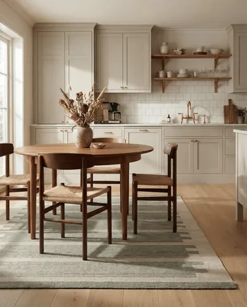 Falsterbo ullmatta - Green, 200x300 cm - Classic Collection