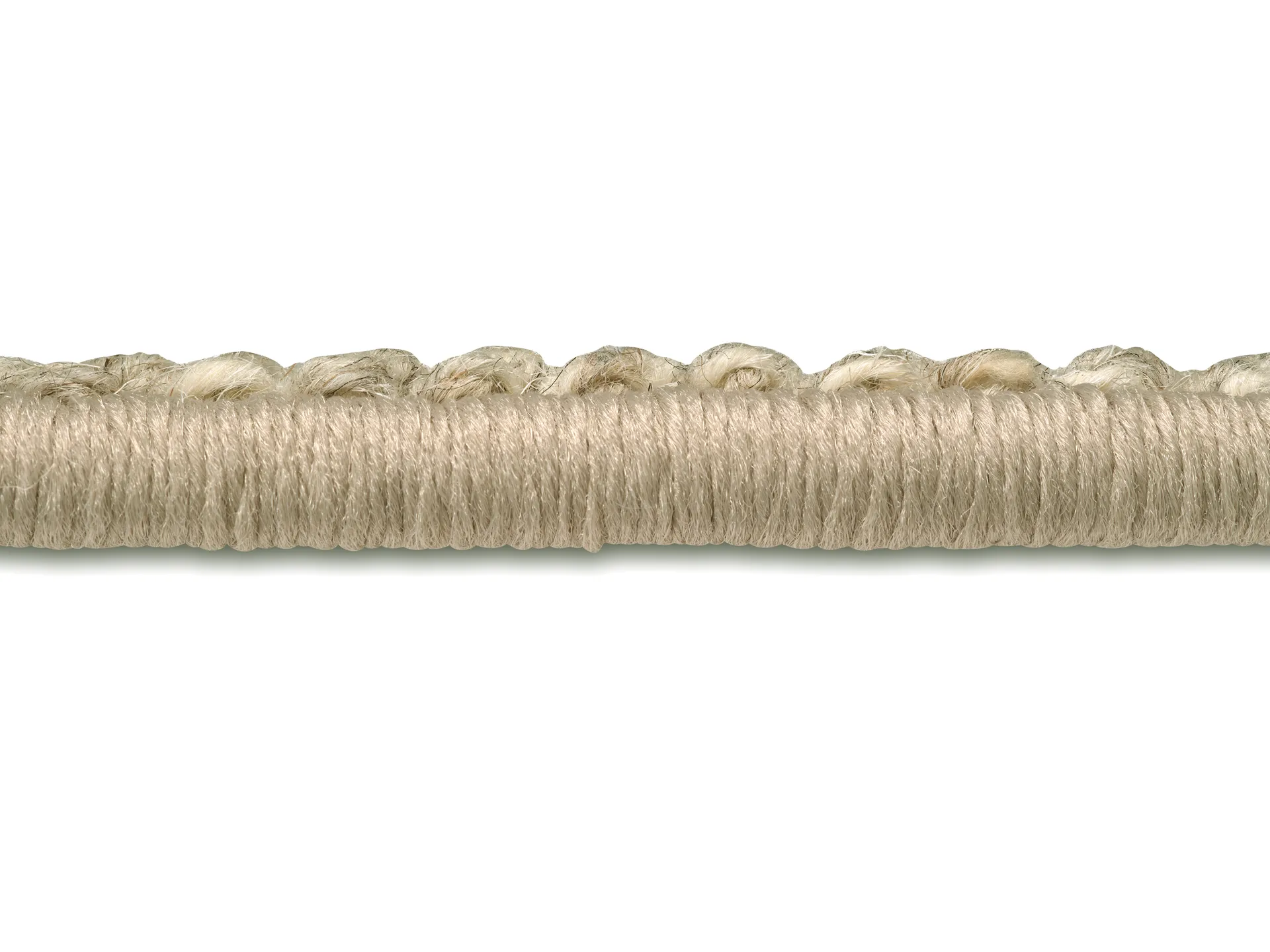 Fjellmyr matta med langett, Naturbeige, 200x200 cm Classic Collection