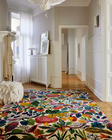 Heritage Garden matta - Cream-multi, 170x230 cm - Classic Collection