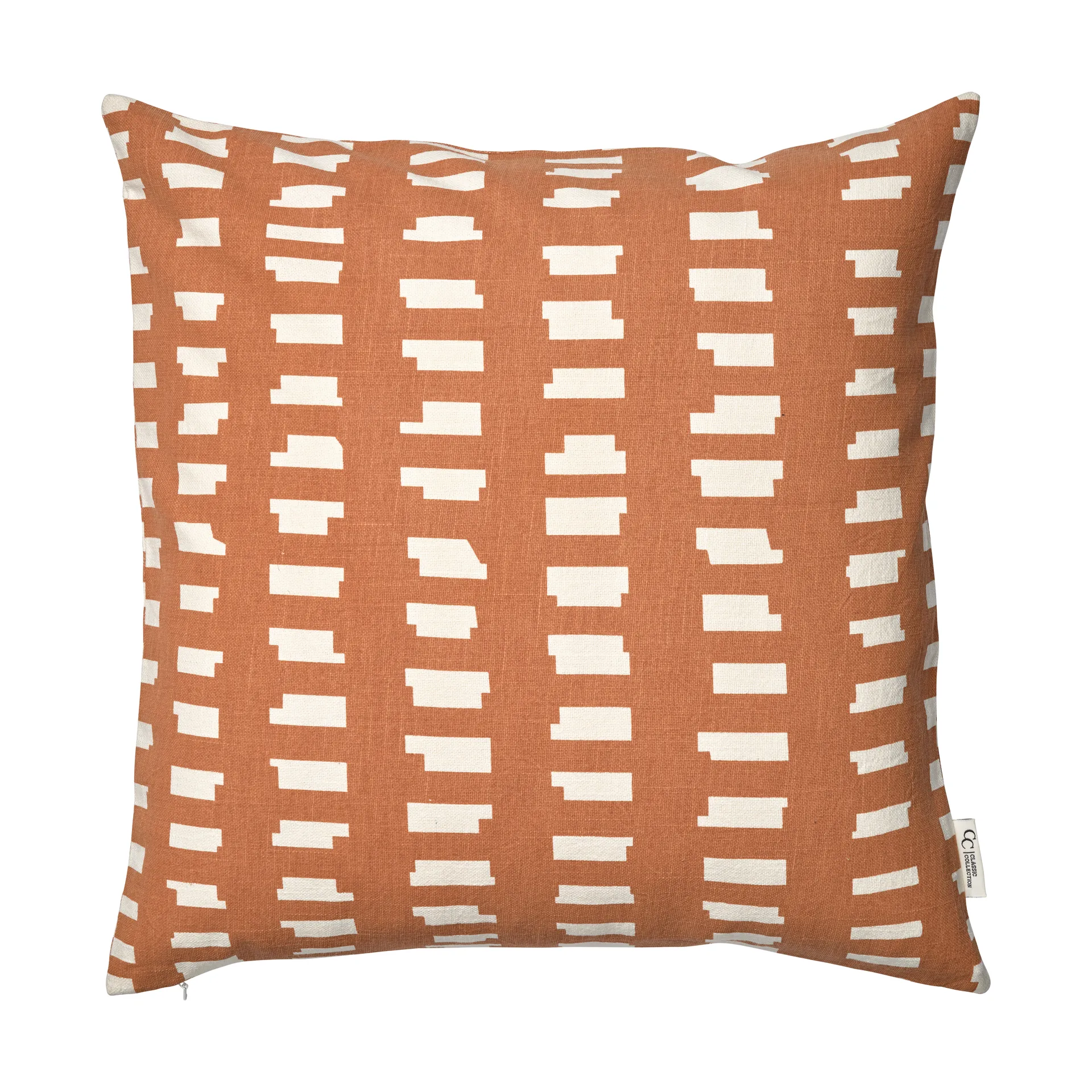 Ikat Block kuddfodral 50x50 cm, Brown Classic Collection