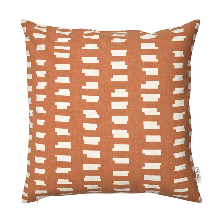 Ikat Block kuddfodral 50x50 cm - Brown - Classic Collection