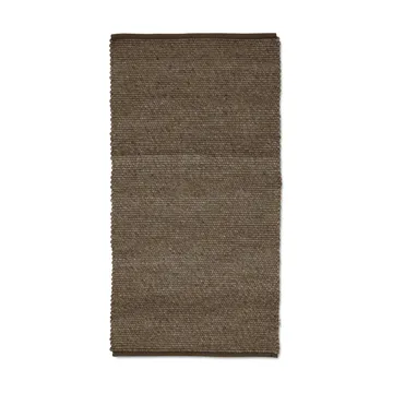 Merino gångmatta - Brun, 80x200 cm - Classic Collection