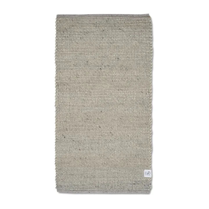 Merino gångmatta - Concrete, 80x150 cm - Classic Collection