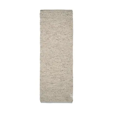 Merino gångmatta - Natural-beige, 80x300 cm - Classic Collection