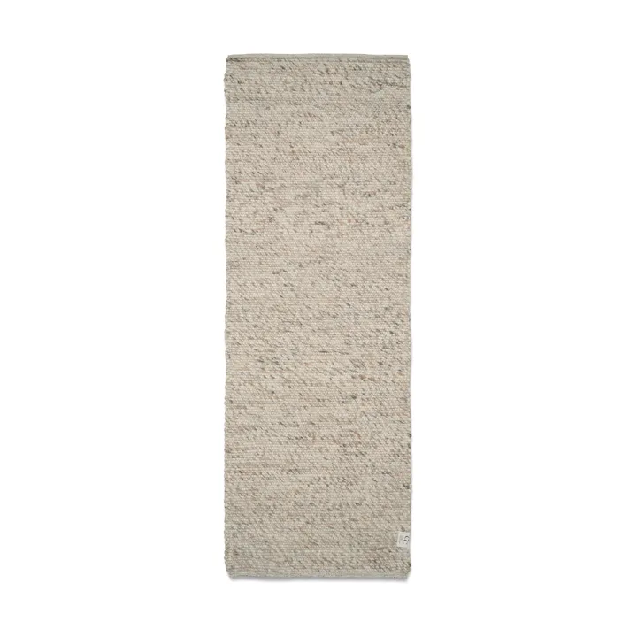 Merino gångmatta - Natural-beige, 80x300 cm - Classic Collection