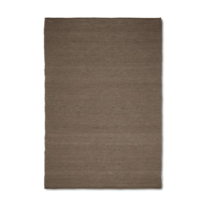 Merino ullmatta - Brun, 170x230 cm - Classic Collection