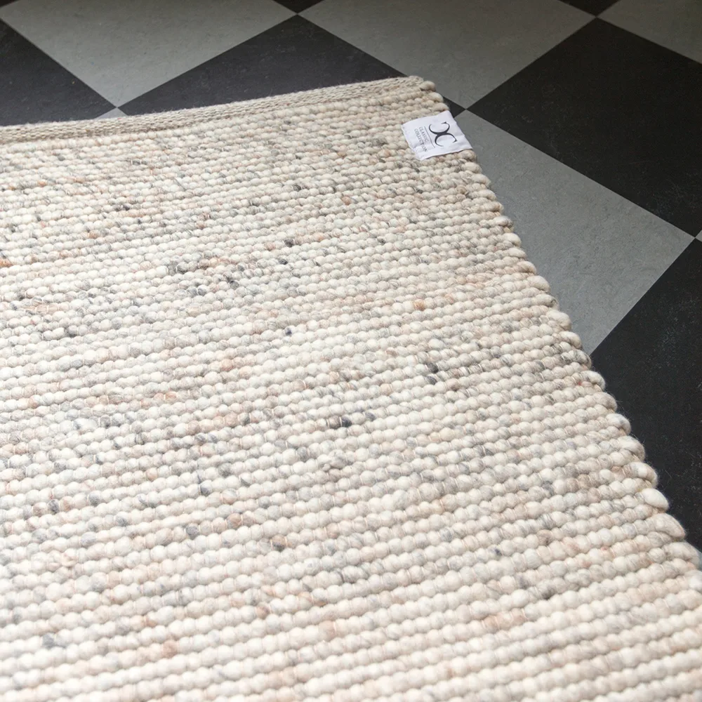 Merino ullmatta, naturbeige, 140x200 cm Classic Collection