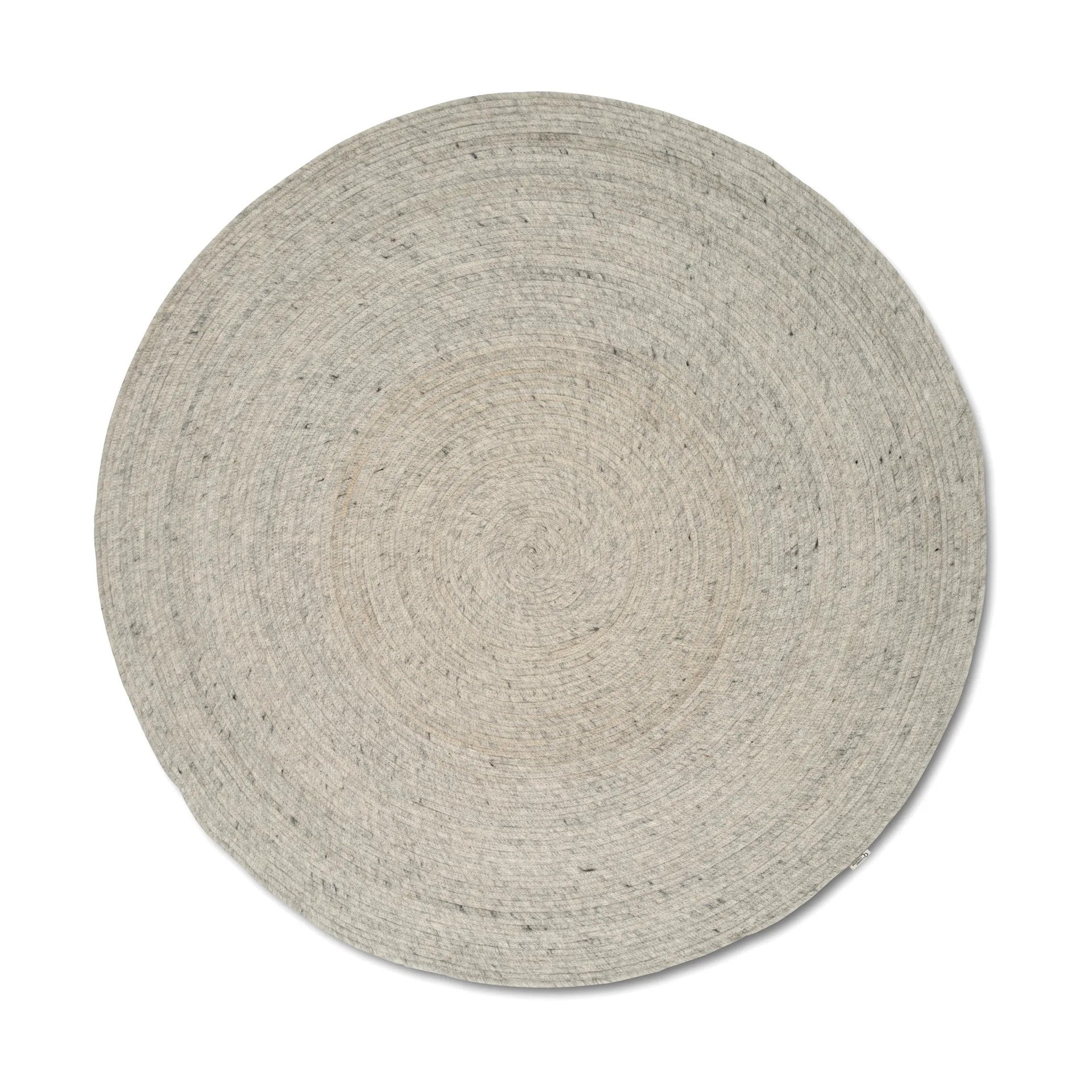 Merino ullmatta rund Ø240 cm, Concrete Classic Collection