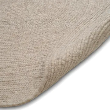 Merino ullmatta rund Ø240 cm - Oat - Classic Collection