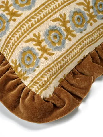 Posy kuddfodral 50x50 cm - Gul - Classic Collection