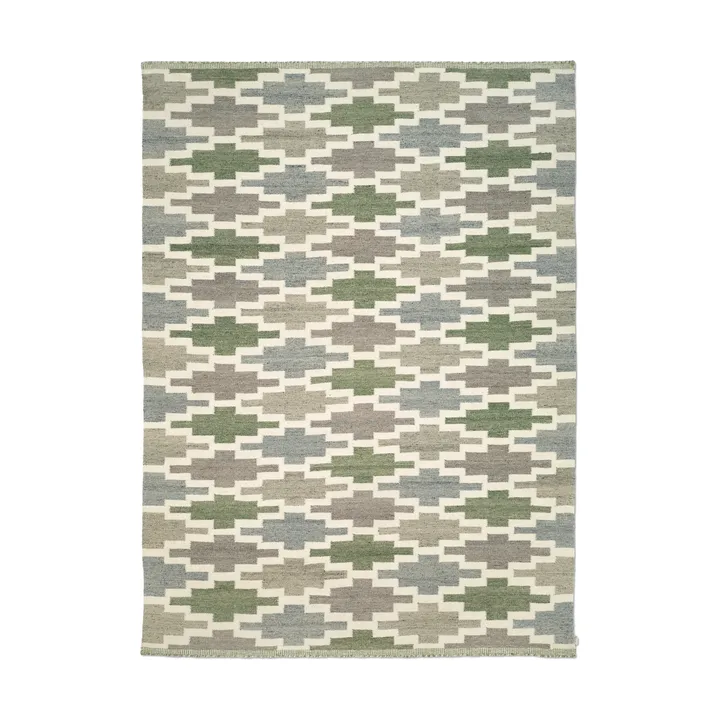 Röllakan Korsnäs matta - Blågrön, 200x300 cm - Classic Collection