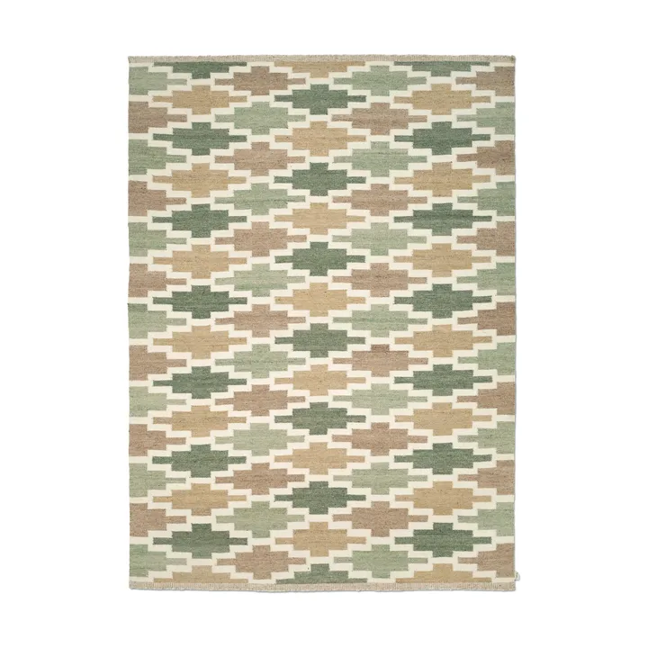 Röllakan Korsnäs matta - Grönbeige, 250x350 cm - Classic Collection