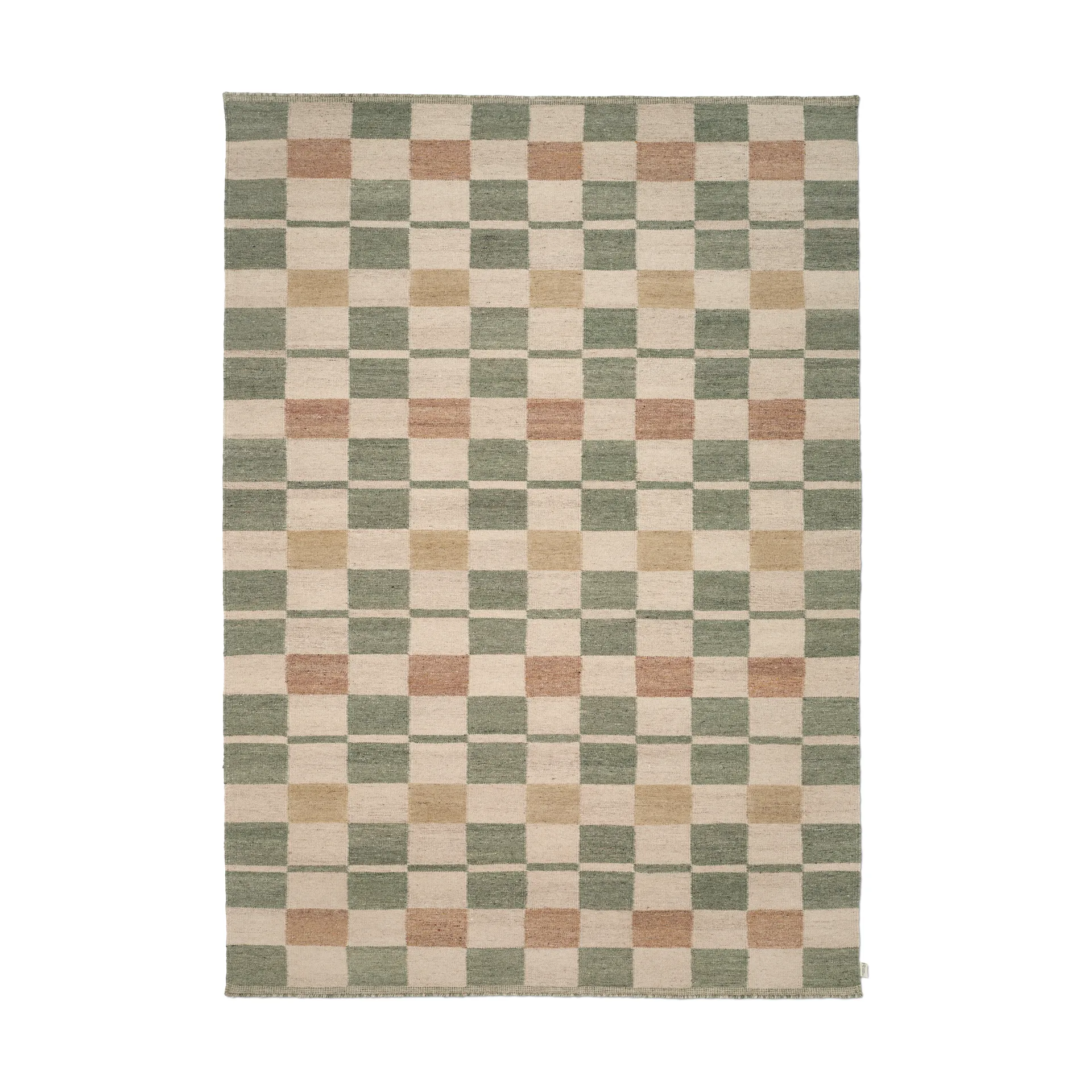 Röllakan Rutvik matta, Grön, 200x300 cm Classic Collection
