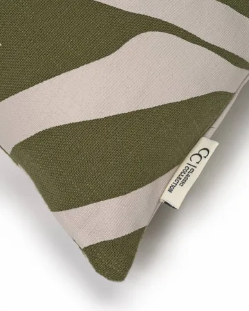 Savannah kuddfodral - Green-off white, 50x50 cm - Classic Collection