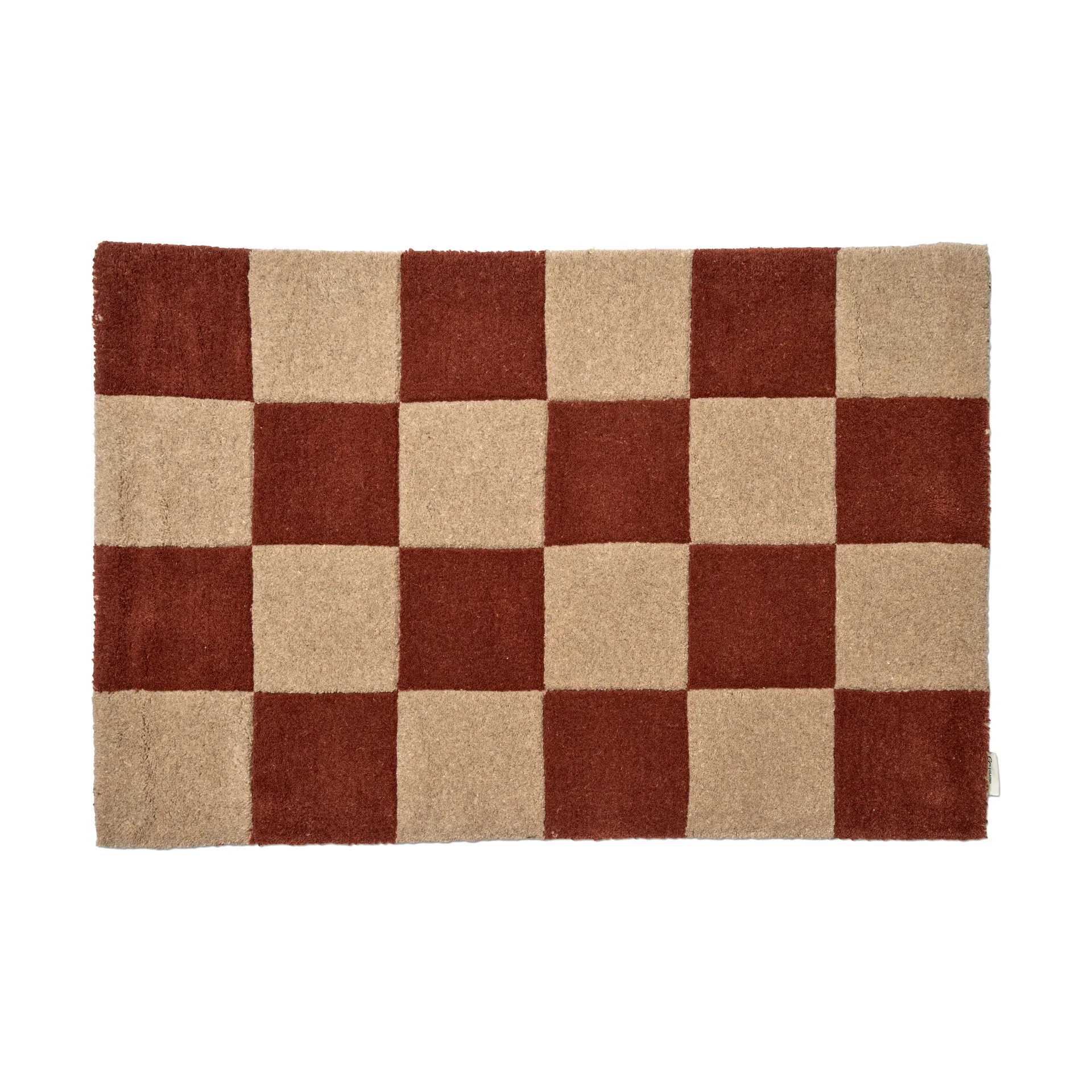 Square dörrmatta, Brown-natur, 60x90 cm Classic Collection