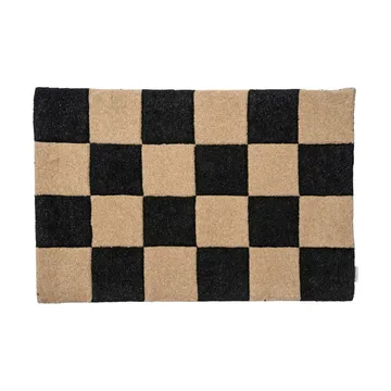 Square dörrmatta - Svart-natur, 60x90 cm - Classic Collection