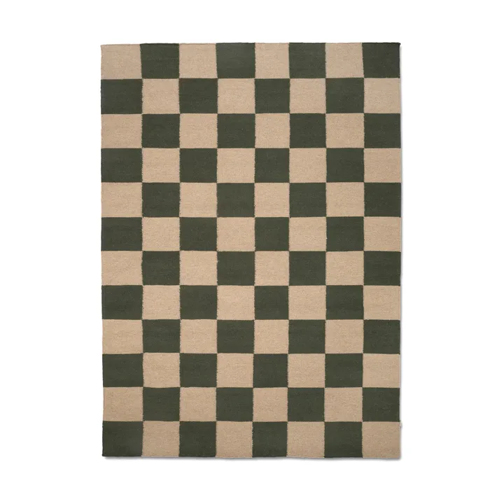 Square matta - Green-natur, 170x230 cm - Classic Collection