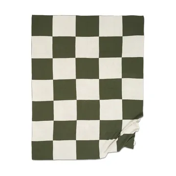 Square pläd 130x170 cm - Grön - Classic Collection