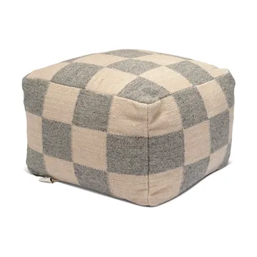 Square puff 50x50 cm - Grå-natur - Classic Collection
