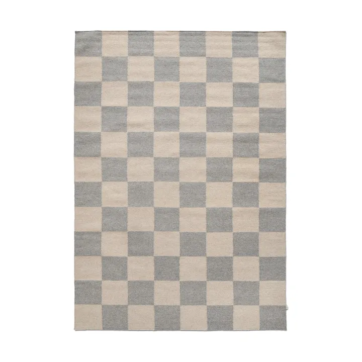 Squares matta - Grå-beige, 170x230 cm - Classic Collection