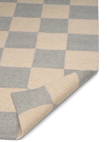 Squares matta - Grå-beige, 170x230 cm - Classic Collection