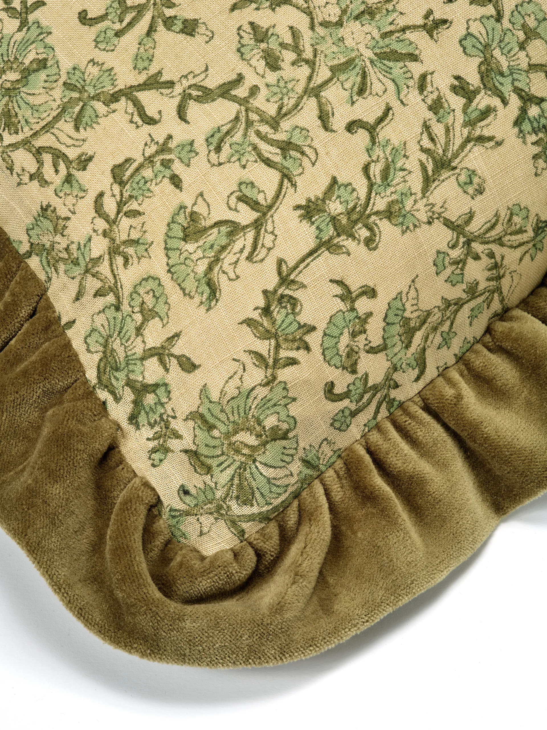 Tendril kuddfodral 60x40 cm, Grön Classic Collection