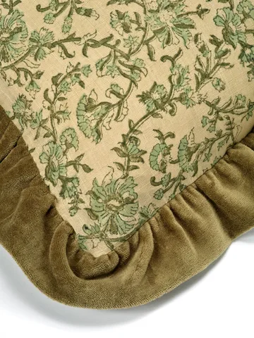 Tendril kuddfodral 60x40 cm - Grön - Classic Collection