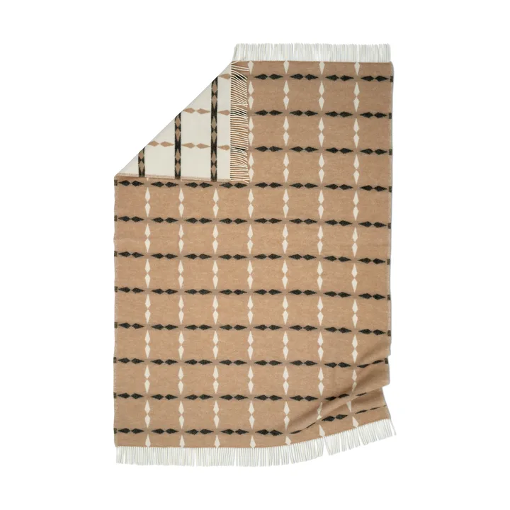 Tile pläd 130x180 cm - Beige - Classic Collection