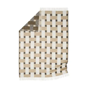Weave pläd 130x180 cm - Beige - Classic Collection