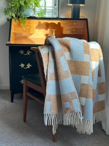 Weave pläd 130x180 cm - Brown - Classic Collection