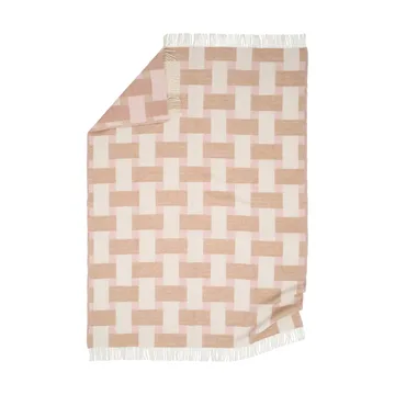 Weave pläd 130x180 cm - Rosa - Classic Collection