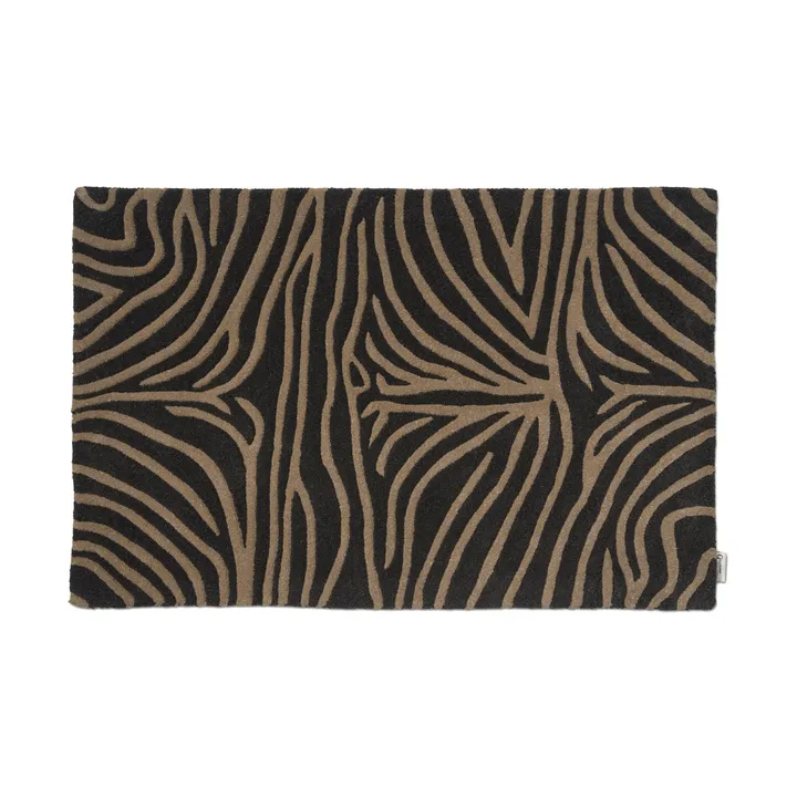 Zebra dörrmatta - Charcoal, 60x90 cm - Classic Collection