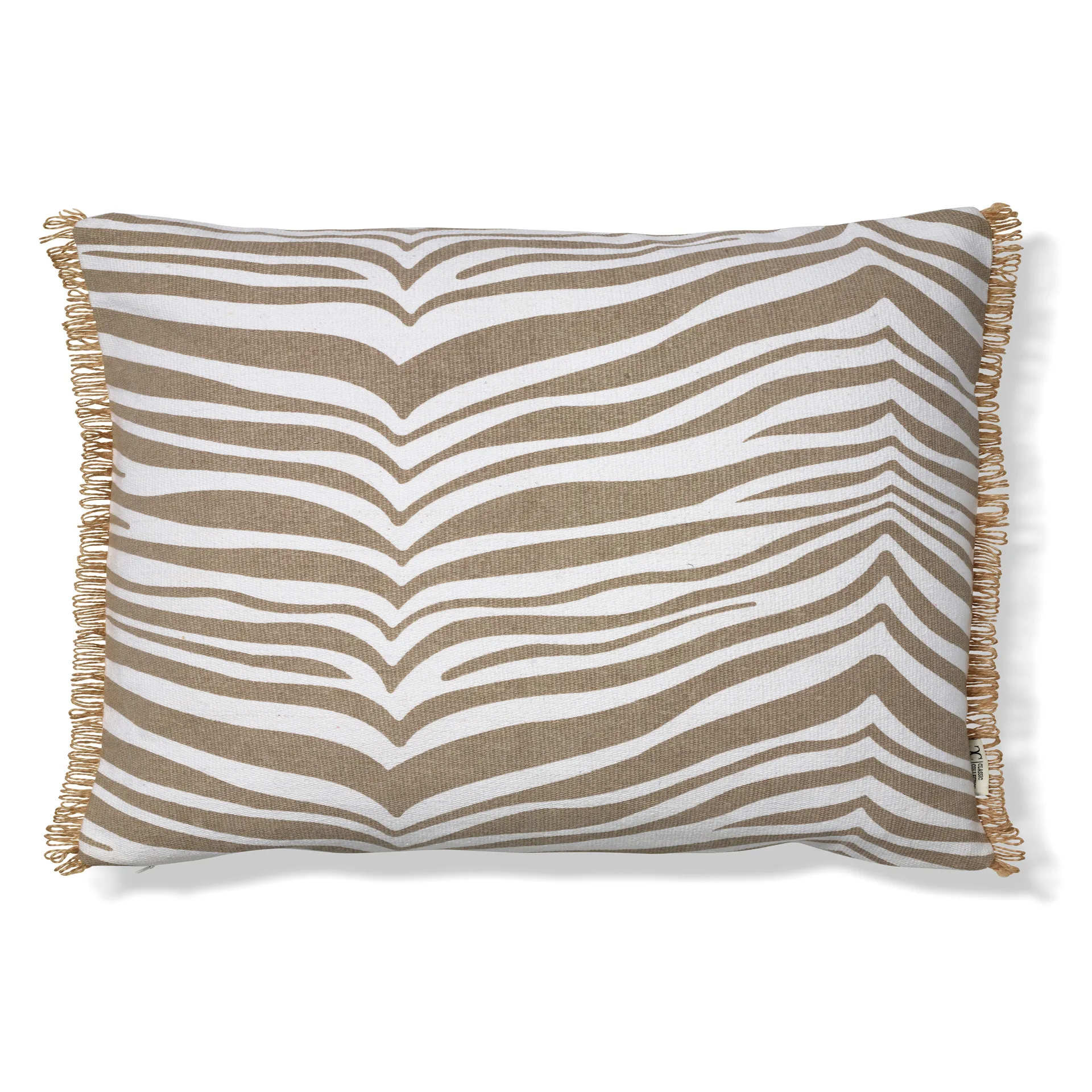 Zebra kudde 40x60 cm, Simply taupe (beige) Classic Collection