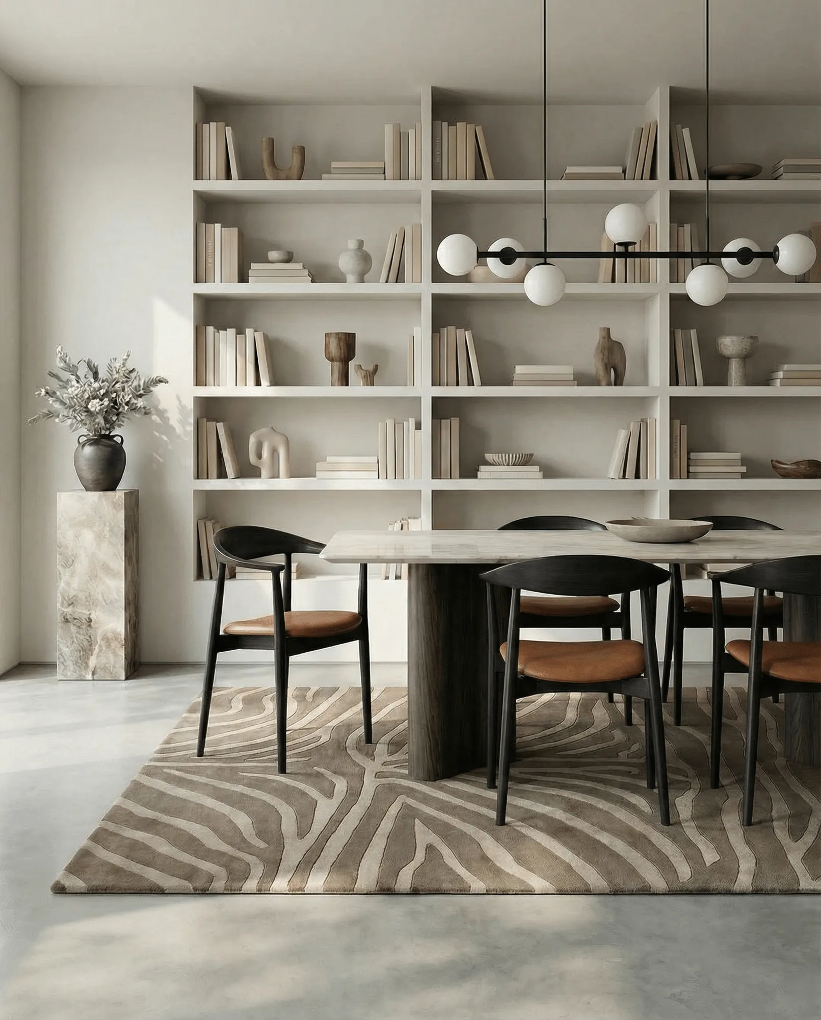 Zebra ullmatta, Beige, 200x300 cm Classic Collection