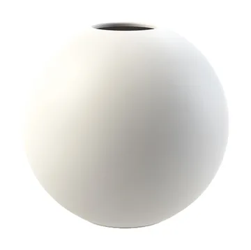 Ball vas white - 8 cm - Cooee Design