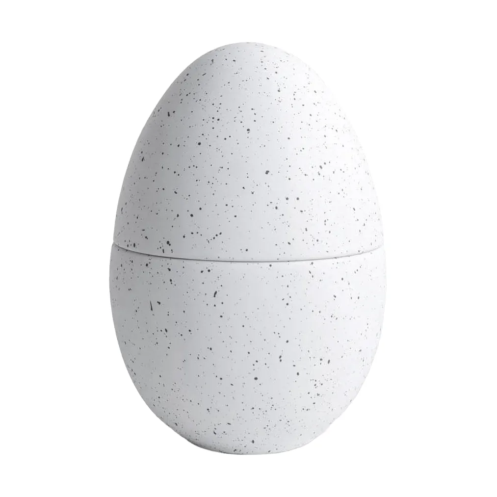 Bonbonniere skål 18 cm, White-mud Cooee Design