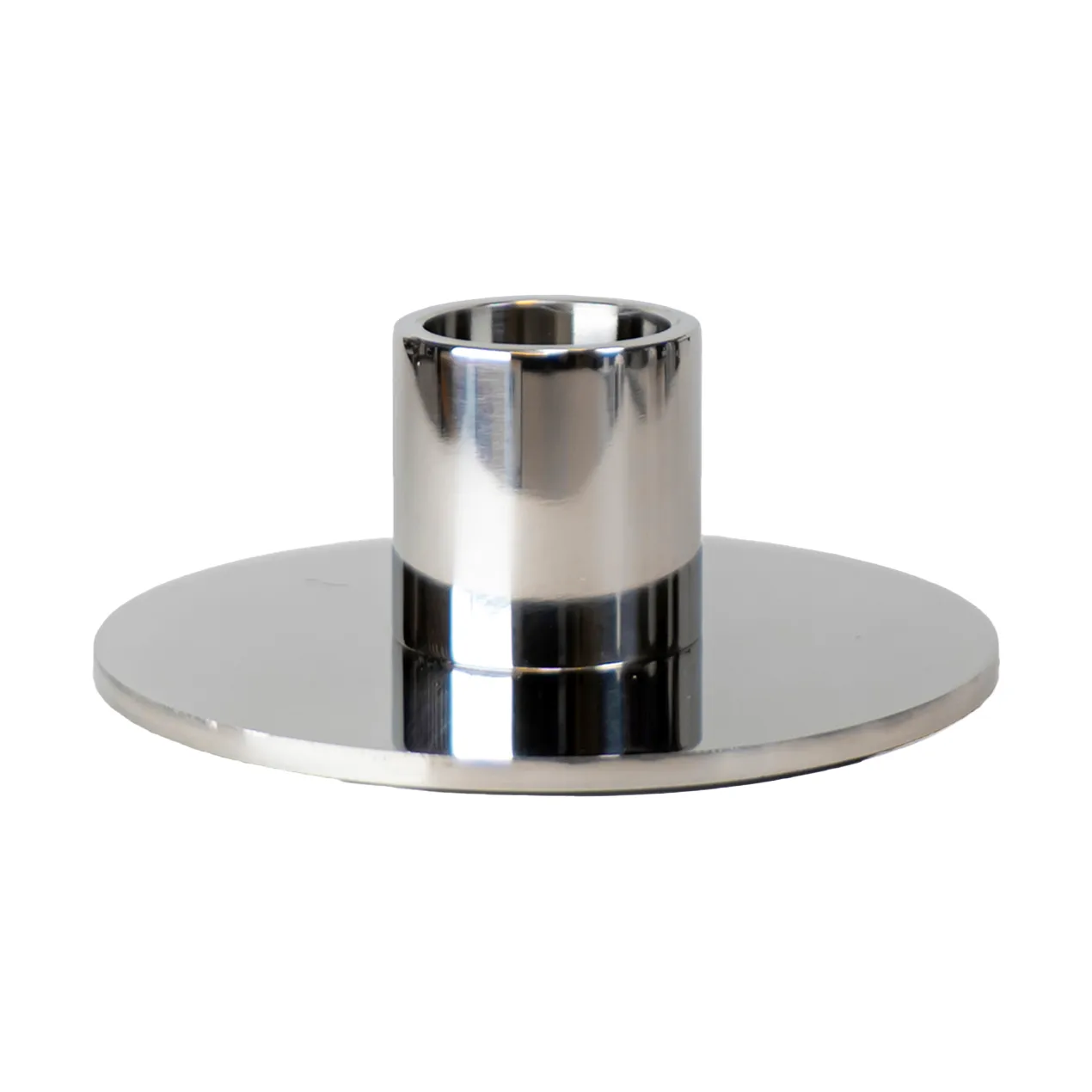 Cooee ljusstake low 3 cm, Stainless steel Cooee Design