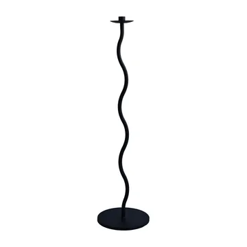 Curved ljusstake 85 cm - Black - Cooee Design