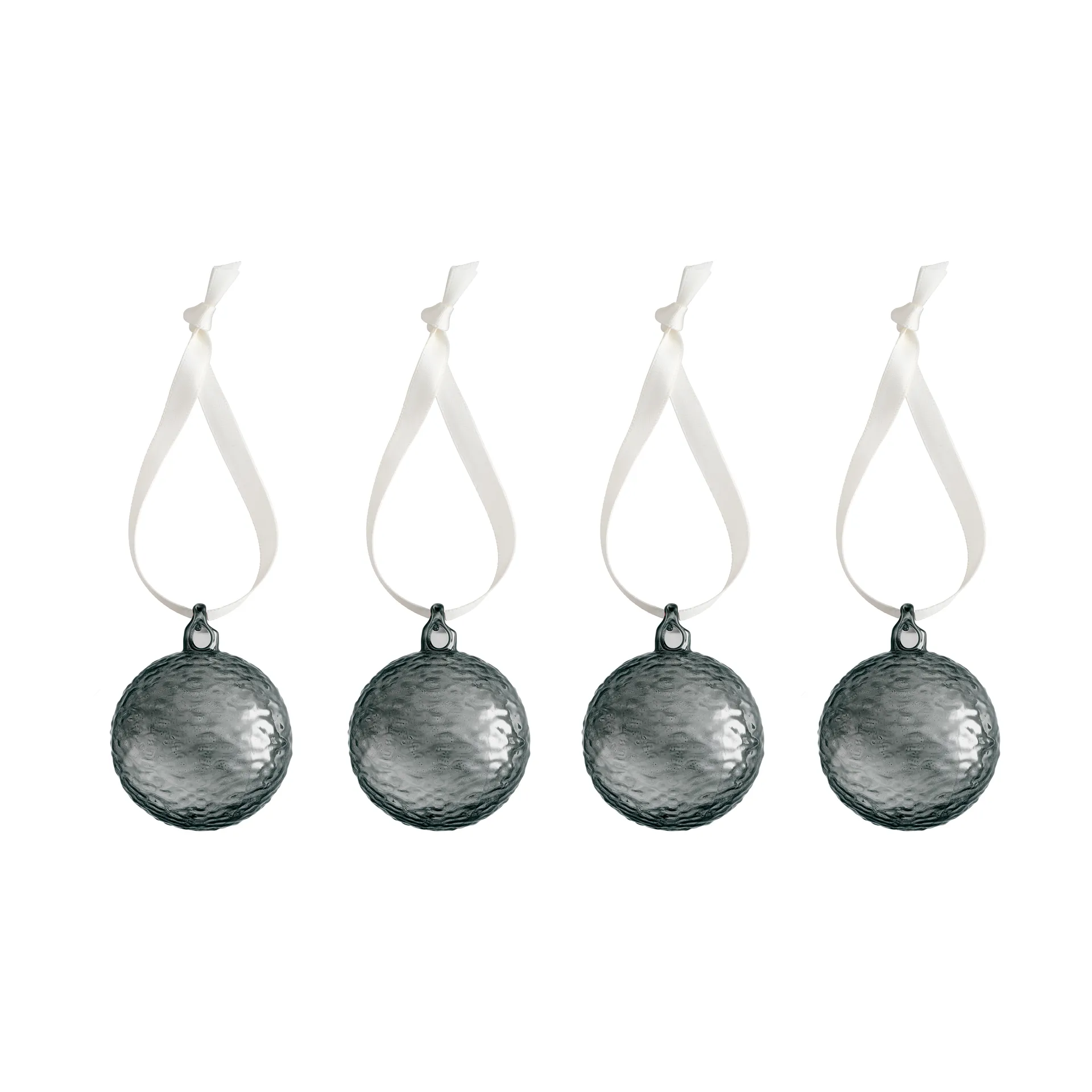 Gry Marble julkula Ø5 cm 4-pack, Smoke Cooee Design