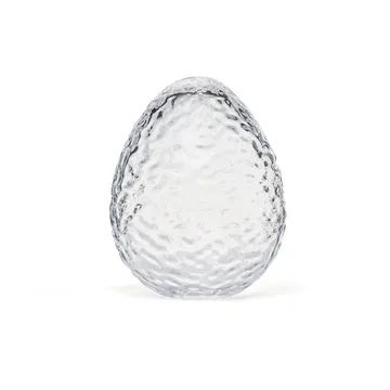 Gry stående ägg 16 cm - Clear - Cooee Design