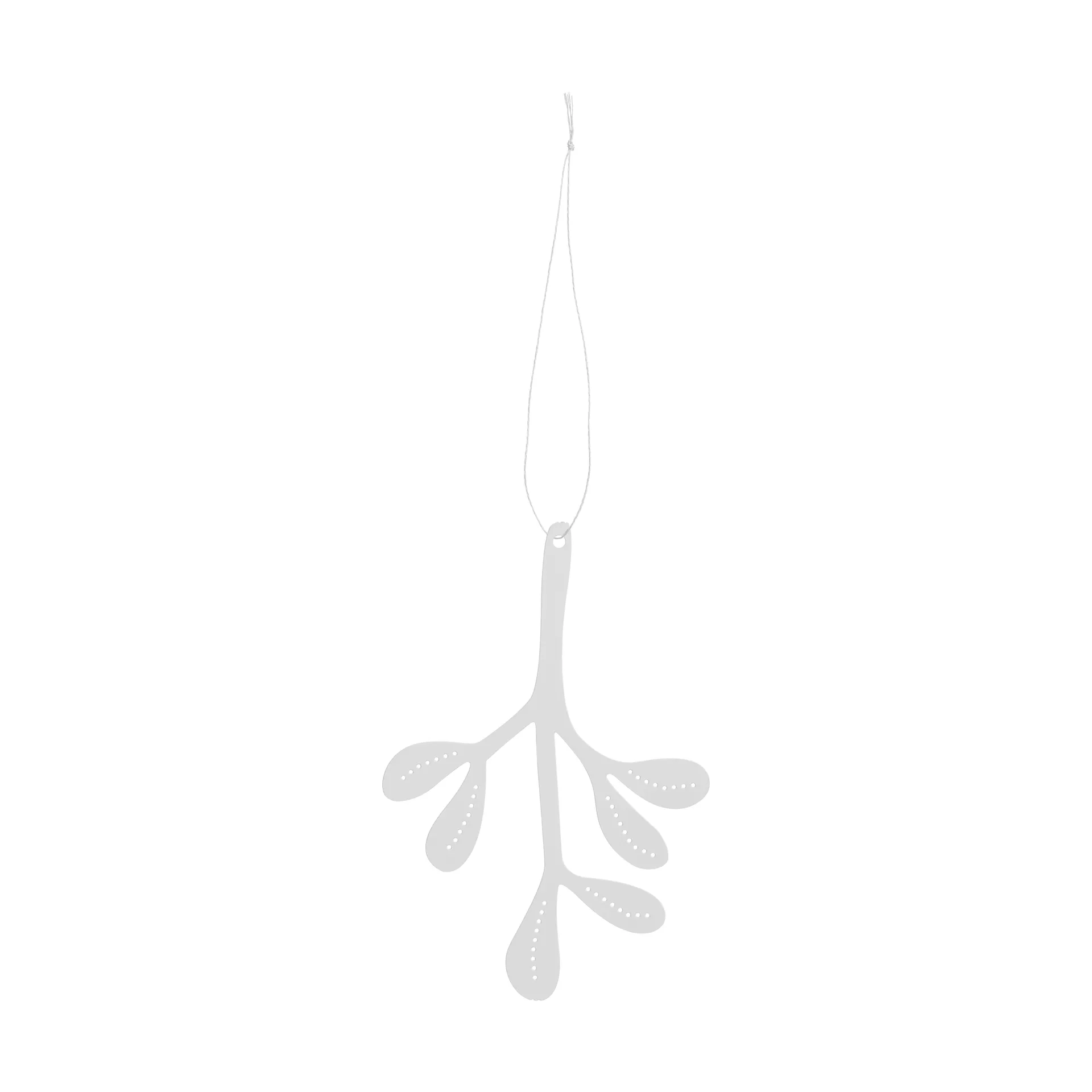 Mistletoe julhänge 2-pack, Rostfritt stål, 12 cm Cooee Design