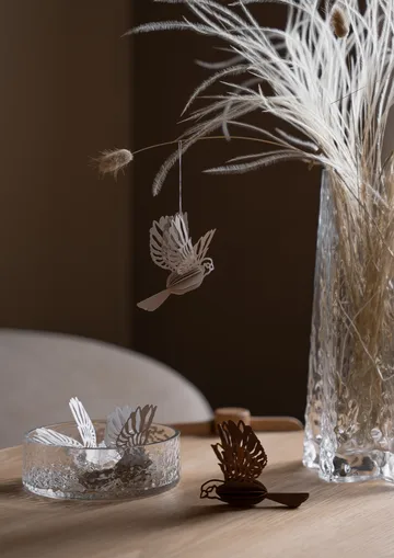Paper bird dekorationshänge 2-pack - Sand - Cooee Design