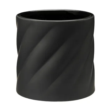 Twist blomkruka - Black, medium Ø19 cm - Cooee Design