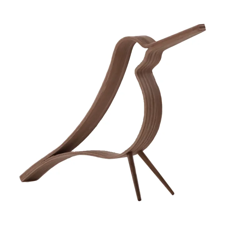 Woody Bird liten, Mörkbetsad ek Cooee Design