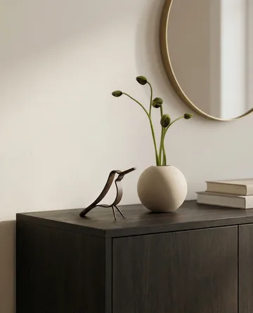 Woody Bird liten - Mörkbetsad ek - Cooee Design